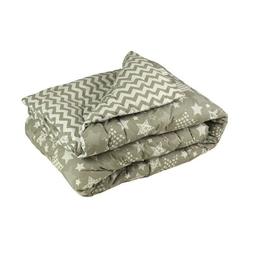 Одеяло силиконовое Руно, евростандарт, 220х200 см, серый (322.02СЛК_Зигзаг)