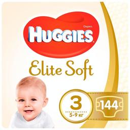Подгузники Huggies Elite Soft 3 (5-9 кг), 144 шт.