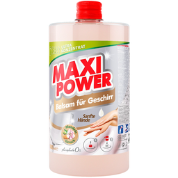 Засіб для миття посуду Maxi Power Мигдаль, запаска, 1 л