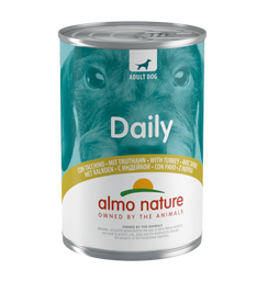 Влажный корм для собак Almo Nature Daily Menu Dog, индейка, 400 г (172)