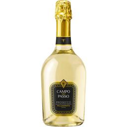 Вино ігристе Campo Del Passo Prosecco Millesimato DOС Extra Dry біле екстра сухе 0.75 л