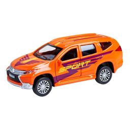 Автомодель Технопарк Mitsubishi Pajero Sport, 1:32, помаранчевий (PAJERO-S-SPORT)