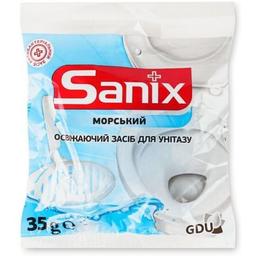 Освежающее средство для унитазов Sanix Морской 35 г