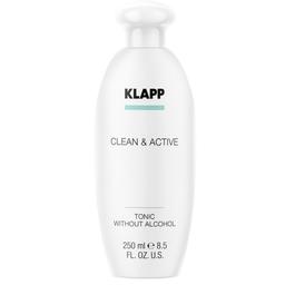 Тонік для обличчя Klapp Clean & Active Tonic без Alcohol, 250 мл