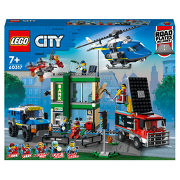 Конструктор LEGO City Полицейская погоня в банке, 915 деталей (60317)