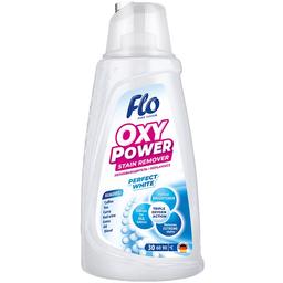 Пятновыводитель для белых тканей Flo Oxy Power White, 1,5 л