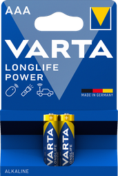Батарейка Varta High Energy AAA Bli Alkaline, 2 шт. (4903121412)