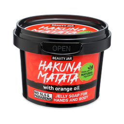 Гелеве мило для рук і тіла Beauty Jar Hakuna Matata, 130 мл