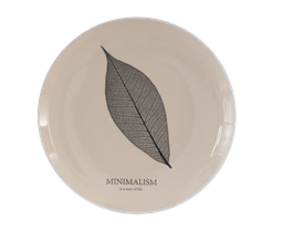 Тарелка десертная Limited Edition Minimalism, бежевый, 17,5 см (6583562)