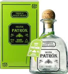 Текіла Patron Silver Tequila 100% Agave 40% 0.75 л, у подарунковому пакуванні