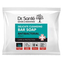 Мило Dr. Sante Care&Protection 2в1 Антибактеріальний ефект, 100 г