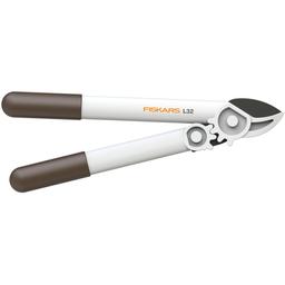 Сучкоріз контактний Fiskars White Anvil Lopper L32, 35 мм, 43,2 см, білий (1026930)