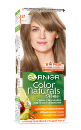 Фарба для волосся Garnier Color Naturals, відтінок 7.1 (Вільха), 110 мл (C4431126)