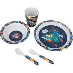 Набір посуду Kite Space 5 предметів різнокольоровий (K22-313-01)