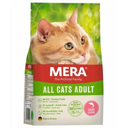 Сухой корм для взрослых кошек всех пород Mera All Cats Adult, с лососем, 2 кг (038542-8530)