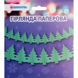 Гірлянда паперова Novogod'ko Ялинки 4 м зелена (974714)