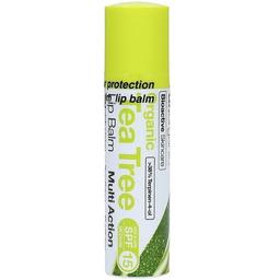 Бальзам для губ с чайным деревом Dr. Organic Tea Tree Lip Balm, 5.7 мл