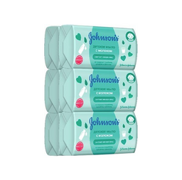 Набор детского мыла Johnson's Baby с экстрактом натурального молока, 6 шт.