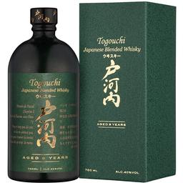 Виски Togouchi Blended Japanese Whisky 9 yo, 40%, 0,7 л, в подарочной упаковке