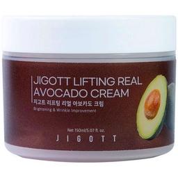 Подтягивающий крем для лица Jigott Lifting Real Avocado Cream, с авокадо, 150 мл