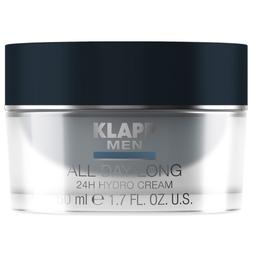 Крем для обличчя Klapp Men Day Long 24h Hydro Cream, зволожувальний, 50 мл