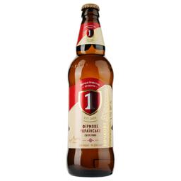 Пиво Перша приватна броварня Бочковое светлое, 4,8%, 0,5 л (462487)