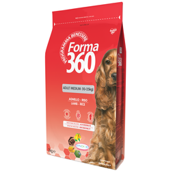 Сухой корм Forma 360 для собак средних пород с ягнятиной и рисом, 3 кг