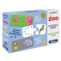 Настільна гра Magdum Збери пару Зоопарк (ME5032-11 EN)