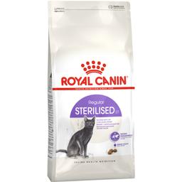Сухой корм для взрослых стерилизованных кошек и кастрированных котов Royal Canin Sterilised, 4 кг