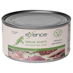 Влажный корм Essence, для взрослых собак, мясное ассорти, 200 г (20345)
