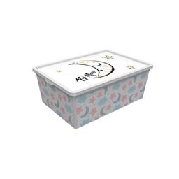 Коробка Qutu Trend Box Cute Sky, пластик, 10 л (TREND BOX с/к CUTE SKY 10л.)