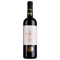 Вино Chateau De L'Aubrade Bordeaux Rouge AOP, красное, сухое, 0,75 л