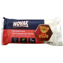 Мыло хозяйственное Novax натуральное для стирки детского белья 125 г