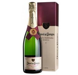 Ігристе вино Juve y Camps Cinta Purpura Reserva Brut, в подарунковій упаковці, 12%, 0,75 л