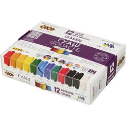 Гуаш Zibi Kids Line Classic 12 кольорів (ZB.6612)