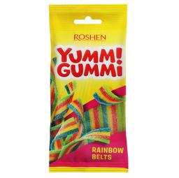 Цукерки желейні Roshen Yummi Gummi Rainbow Belts 70 г (904791)