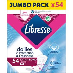 Прокладки гігієнічні Libresse Dailies Fresh Extra Long 54 шт.