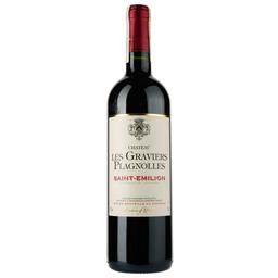 Вино Chаteau Les Graviers Plagnolles Saint-Emilion, червоне, сухе, 0,75 л