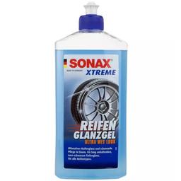 Средство по уходу и чернению шин глянцевое Sonax Xtreme Reifen Glanzgel, 500 мл