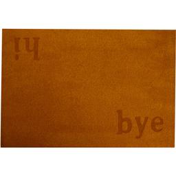 Килимок придверний Izzihome Parga Kahve Hi Bye, 40х60 см, світло-коричневий (103PRHIBY1903)
