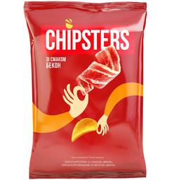 Чипсы Chipster's со вкусом бекона 130 г (717413)