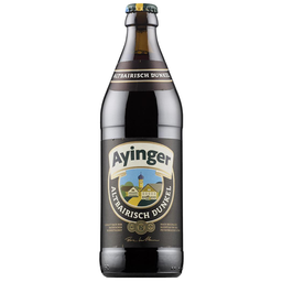 Пиво Ayinger Altbairisch Dunkel, полутемное, 5%, 0,5 л