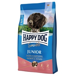 Сухий корм для цуценят Happy Dog Sensible Junior Lachs&Kartoffel з лососем та картоплею, 1 кг (61006)