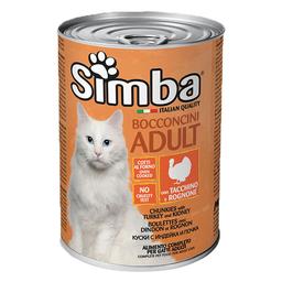 Влажный корм для кошек Simba Cat Wet, индейка, 415 г (70009522)