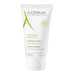 Крем для рук живильний A-Derma Hand Cream, 50 мл (208196)