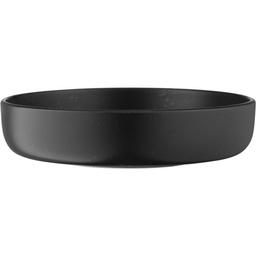 Тарелка суповая Ardesto Trento, 21,5 см, черная (AR2921TB)