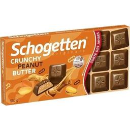 Шоколад молочный Schogetten с арахисовым маслом 100 г