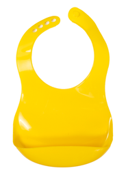 Слюнявчик-нагрудник Lindo, с карманом, желтый (Ф 932 жел)