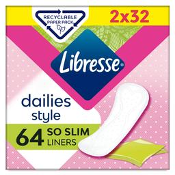 Щоденні прокладки Libresse Dailies Style Normal ультратонкі 64 шт.