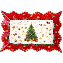 Блюдо Lefard Christmas delight, 25х14 см, різнобарвне (985-115)